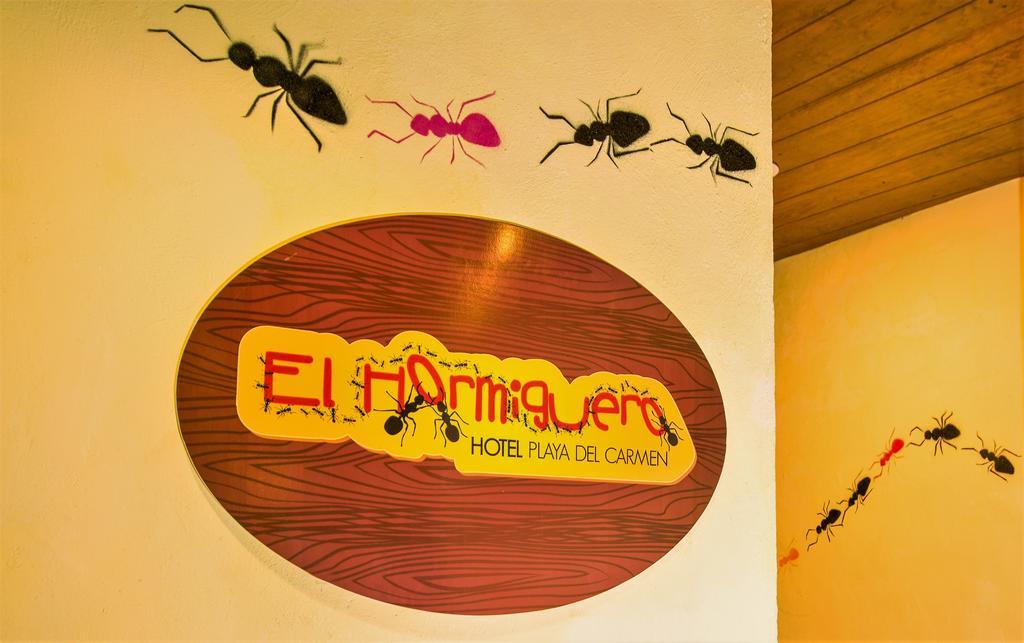 Hotel El Hormiguero Playa del Carmen Exteriér fotografie