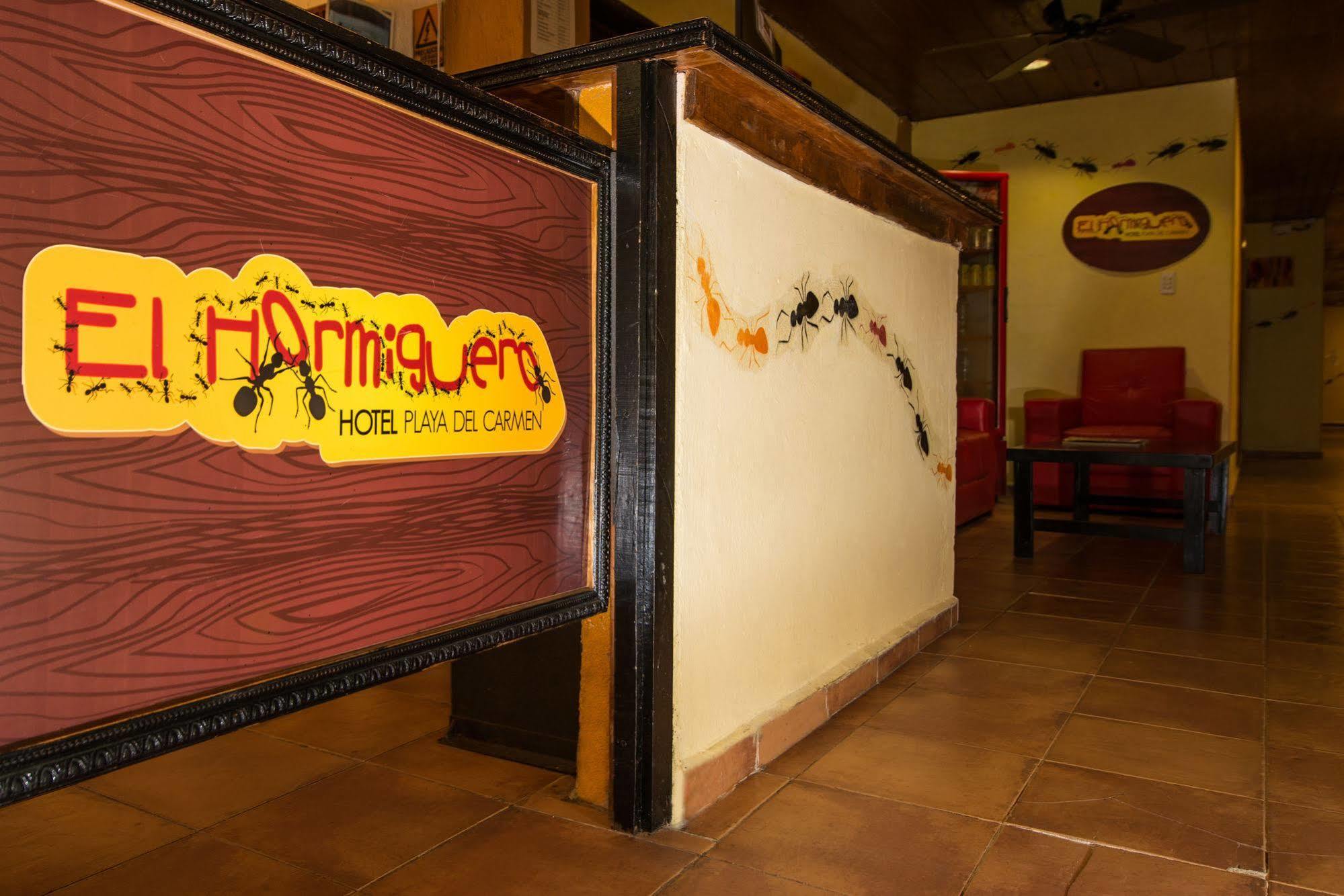 Hotel El Hormiguero Playa del Carmen Exteriér fotografie